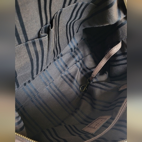 Frye Jenny Leather Crossbody Top Braided Handle Bag - Picture 13 of 15